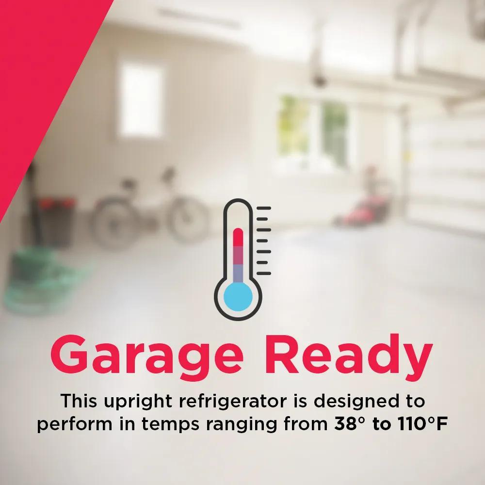 20 Cu. Ft. Garage Ready Single-Door Refrigerator