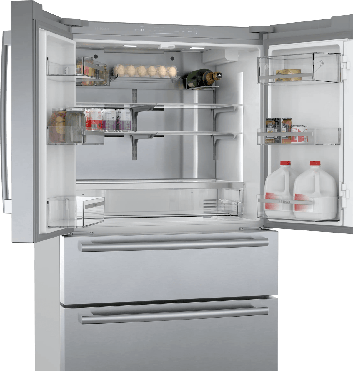 800 Series French Door Bottom Mount Refrigerator 36