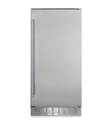 Silhouette 15" Built-in Under Counter Ice Maker In Stainless Steel