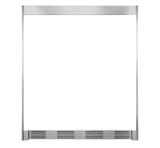 Frigidaire 79'' Louvered or 75'' Collar Stainless Steel Trim Kit